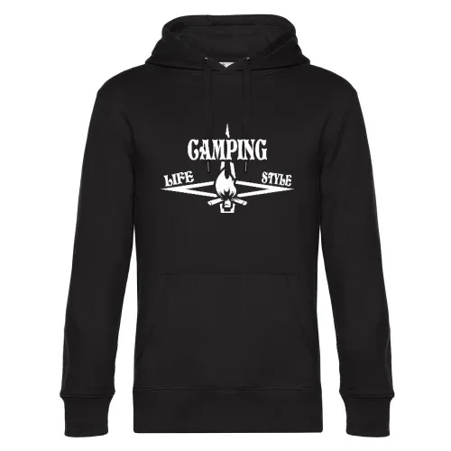 Camping Lifestyle Campfire Hoodie Männer King Hooded