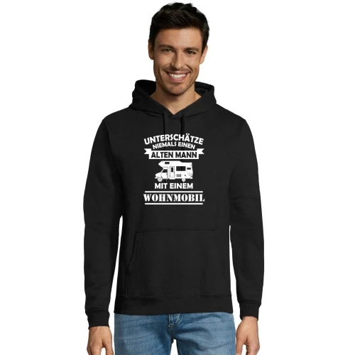 Camping Rentner Womo Wohnmobil Camper Wohnwagen Männer Hoodie