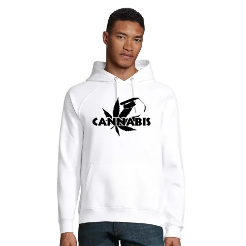 Cannabis Abitur Männer Hoodie