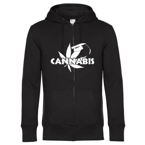 Cannabis Abitur Männer Hoodie