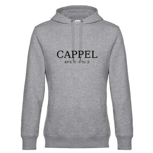 Cappel Koordinaten Hoodie Männer King Hooded