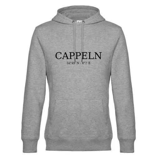 Cappeln Koordinaten Hoodie Männer King Hooded