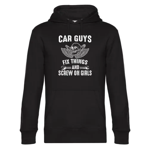 Car Guys Fix Things - Kfz Mechaniker Mechatroniker Hoodie Männer King Hooded