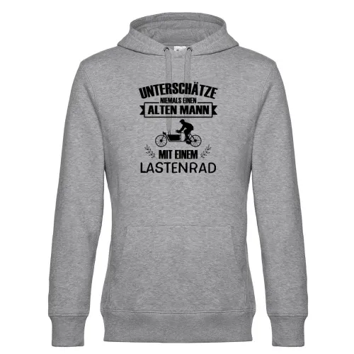 Cargo Hollandrad Lastenrad Biker Herren Bike Hoodie Männer King Hooded