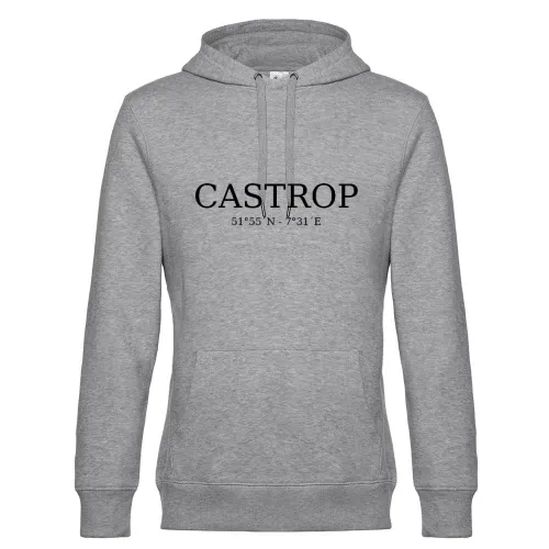 Castrop Koordinaten Hoodie Männer King Hooded