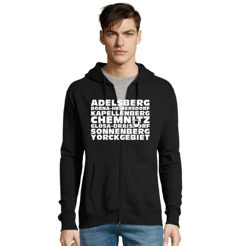 Chemnitz Stadtteile Männer Hoodie