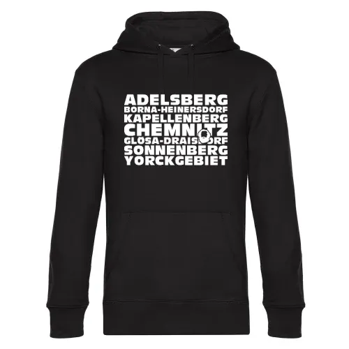 Chemnitz Stadtteile Männer Hoodie
