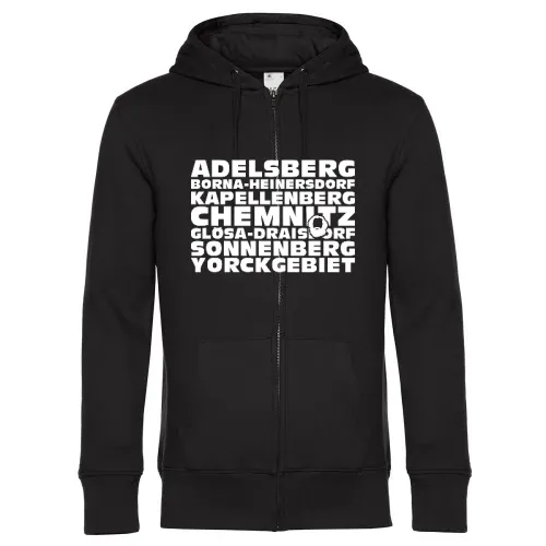 Chemnitz Stadtteile Männer Hoodie