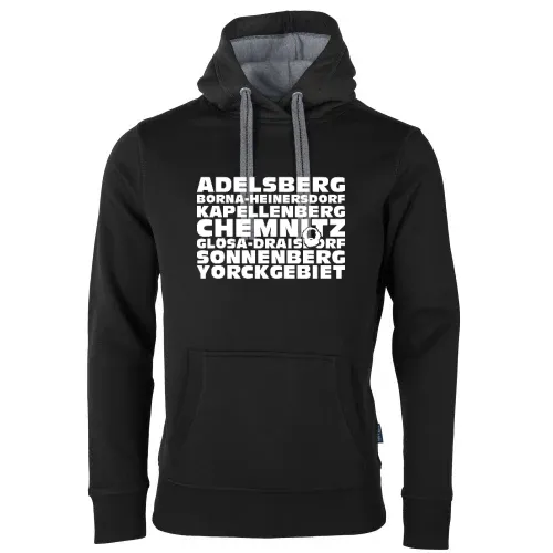 Chemnitz Stadtteile Männer Hoodie