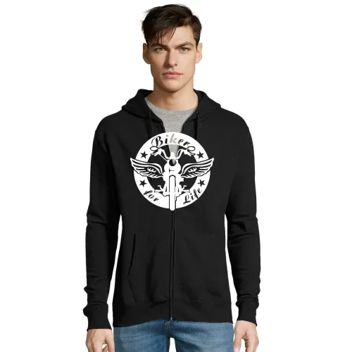 Chopper Engel Männer Hoodie