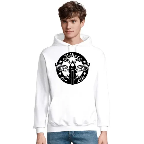 Chopper Engel Männer Hoodie