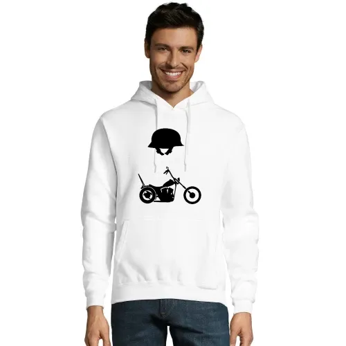 Chopper und Helm Männer Hoodie Chopper und Helm Hoodie