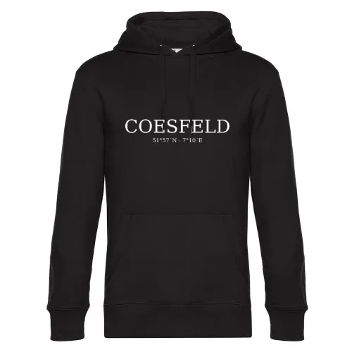 Coesfeld Koordinaten Hoodie Männer King Hooded