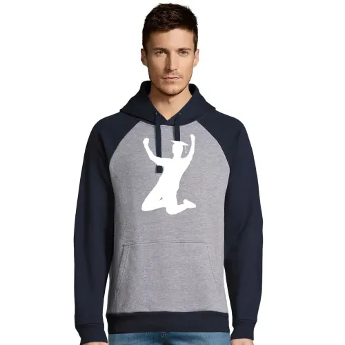 College Abschluss Jubel Männer Hoodie