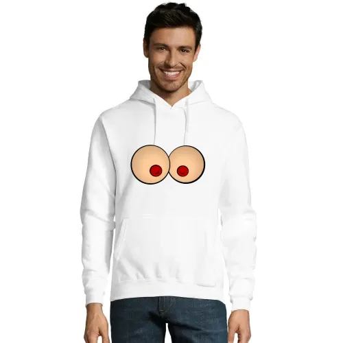 Comic Brüste Hoodie