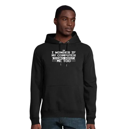 Computer Liebhaber Informatiker Büro Job Admin Hoodie Männer Stellar Bio