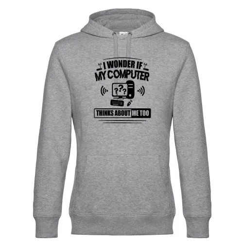 Computer Liebhaber Informatiker Büro Job Admin Hoodie Männer King Hooded