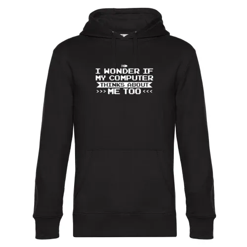 Computer Liebhaber Informatiker Büro Job Admin Hoodie Männer King Hooded
