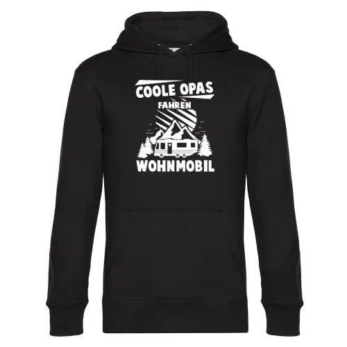 Cooler Camper Opa Wohnmobil Womo Großvater Rentner Hoodie Männer King Hooded