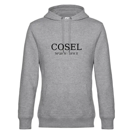 Cosel Koordinaten Hoodie Männer King Hooded