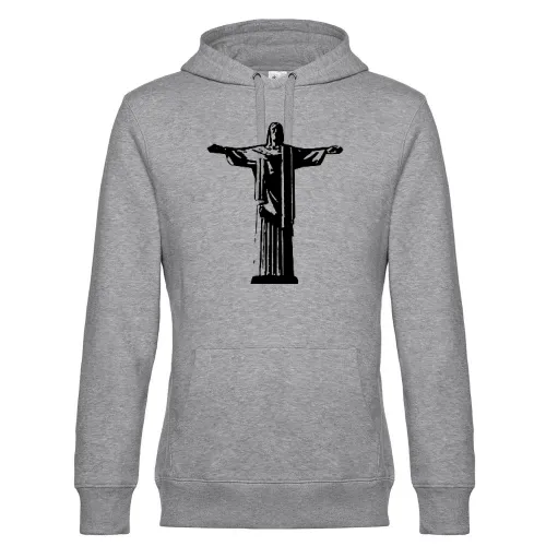 Cristo Redentor in Rio de Janiero Männer Hoodie