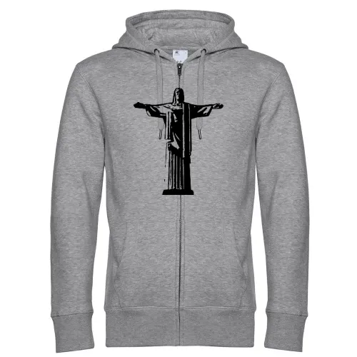 Cristo Redentor in Rio de Janiero Männer Hoodie
