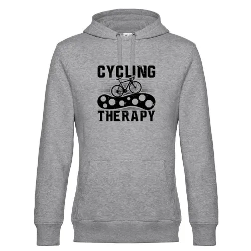 Cycling Therapy - Radfahrer Werkzeug Fahrradfahrer Hoodie Männer King Hooded