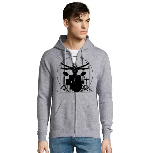 Da Vinci Schlagzeug Männer Hoodie