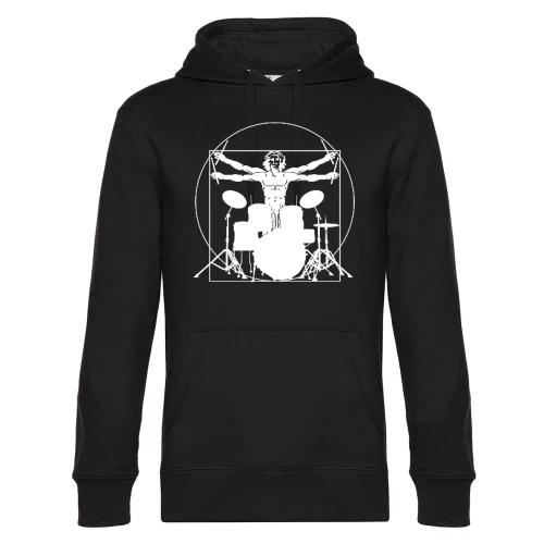 Da Vinci Schlagzeug Männer Hoodie
