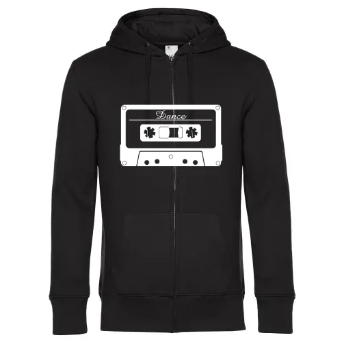 Dance Musik Kassette Männer Hoodie