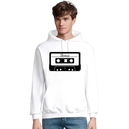 Dance Musik Kassette Männer Hoodie