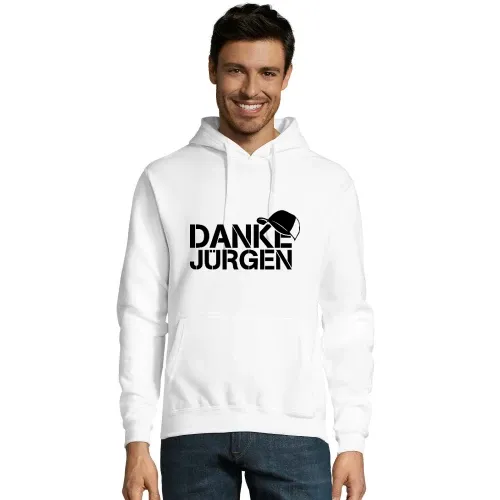 Danke Jürgen Basecap Männer Hoodie
