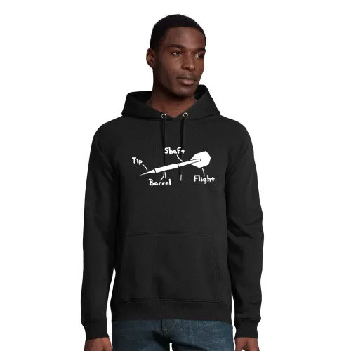 Dartpfeil Beschreibung Handmade Männer Hoodie