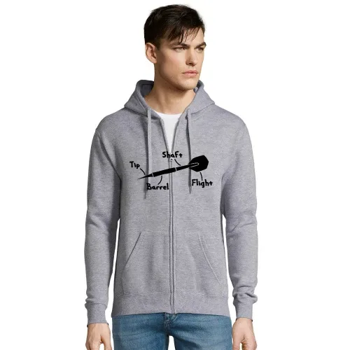 Dartpfeil Beschreibung Handmade Männer Hoodie