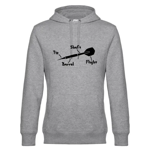 Dartpfeil Beschreibung Handmade Männer Hoodie