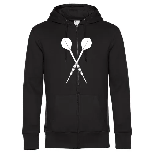 Dartpfeil Kreuz Männer Hoodie