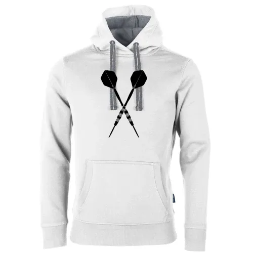 Dartpfeil Kreuz Männer Hoodie