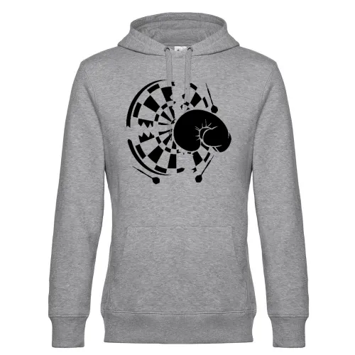 Dartscheibe Boxen Männer Hoodie