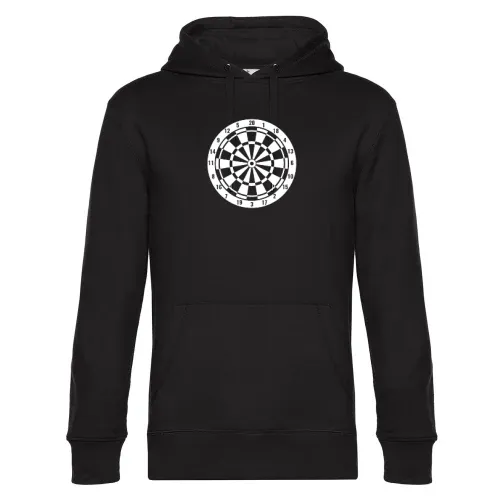 Dartscheibe Darten Dart Transparent Hoodie Männer King Hooded