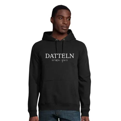 Datteln Koordinaten Hoodie Männer Stellar Bio