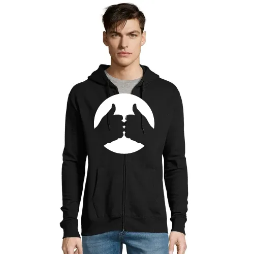 Daumen hoch Hoodie Männer Seven