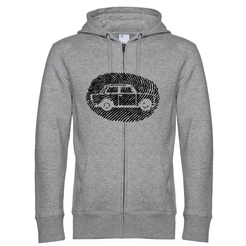 Daumenabdruck Trabi Männer Hoodie