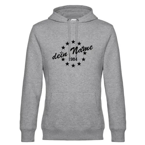 dein Namen in Sternen Hoodie Männer King Hooded