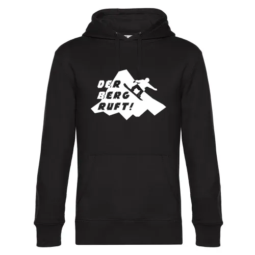Der Berg ruft Snowboard Hoodie Männer King Hooded