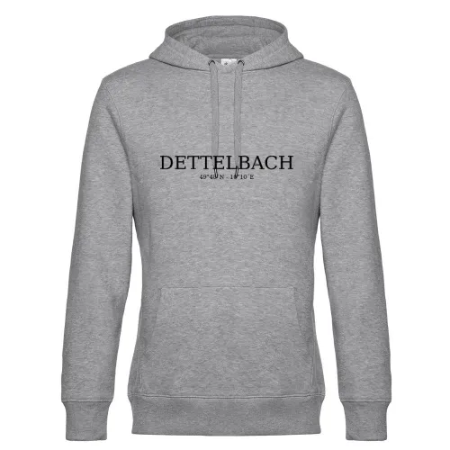 Dettelbach Koordinaten Hoodie Männer King Hooded