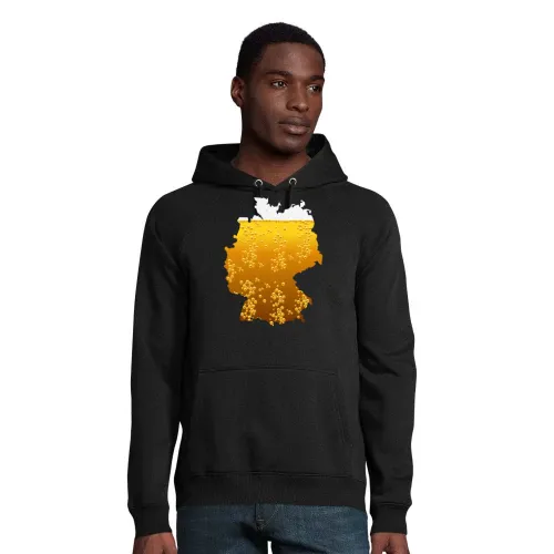 Deutschland Bier Hoodie Männer Stellar Bio