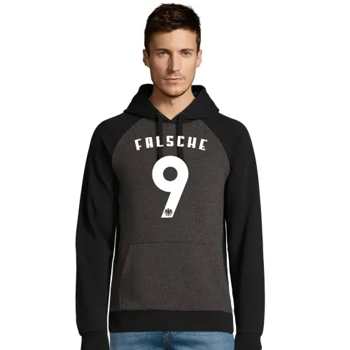 Deutschland falsche Neun 9 Rückennummer Männer Hoodie
