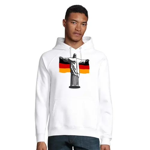 Deutschland Jesus in Rio Männer Hoodie