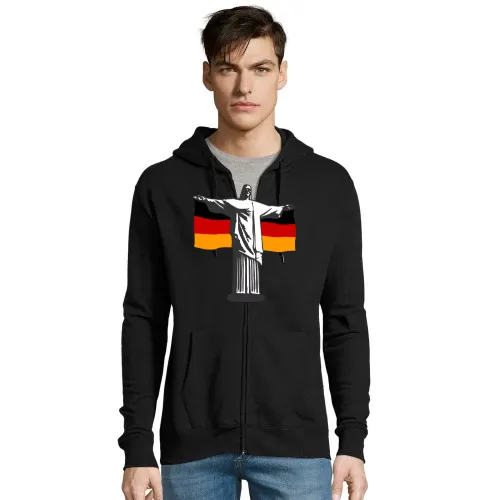 Deutschland Jesus in Rio Männer Hoodie