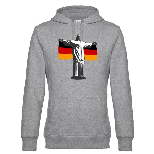 Deutschland Jesus in Rio Hoodie Männer King Hooded